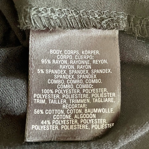 Like New Anthropologie Meadow Rue Black Tunic Lace Overlay Size M - Picture 10 of 10